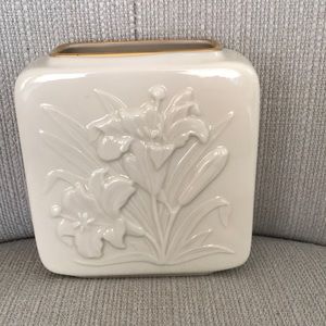 Lenox Tiger Lily Square Vase